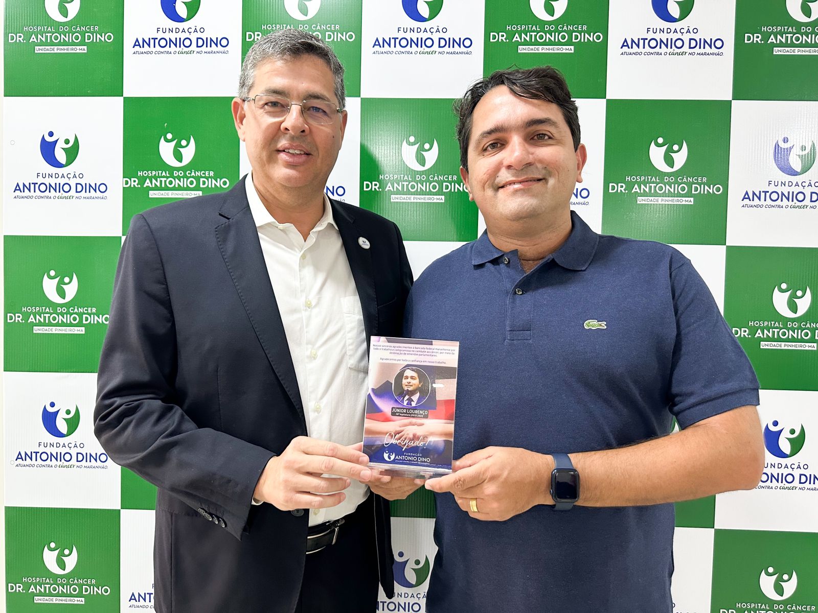 Dep. Junior Lourenço participa da inauguração do Hospital do Câncer, Antônio Dino na cidade de Pinheiro.