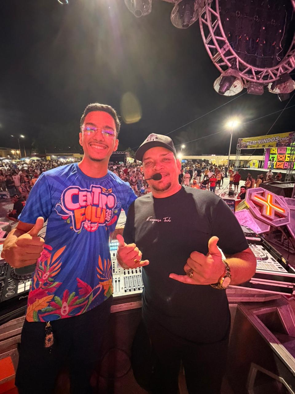 Centro Novo do Maranhão vive cinco dias de festa e participação popular no Centro Folia 2026